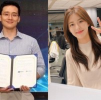 김대헌 상무와 김민형 아나운서