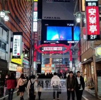 일본 도쿄도 신주쿠구 가부키초 유흥가는 룸살롱, 호스트클럽, 안마시술소 등 풍속업소들이 밀집해 있는 대표적인 지역이다.